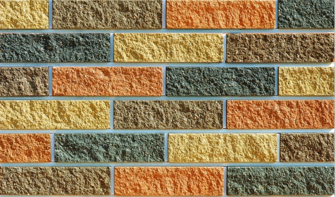 Фасадная плитка под кирпич LAND BRICK мраморная